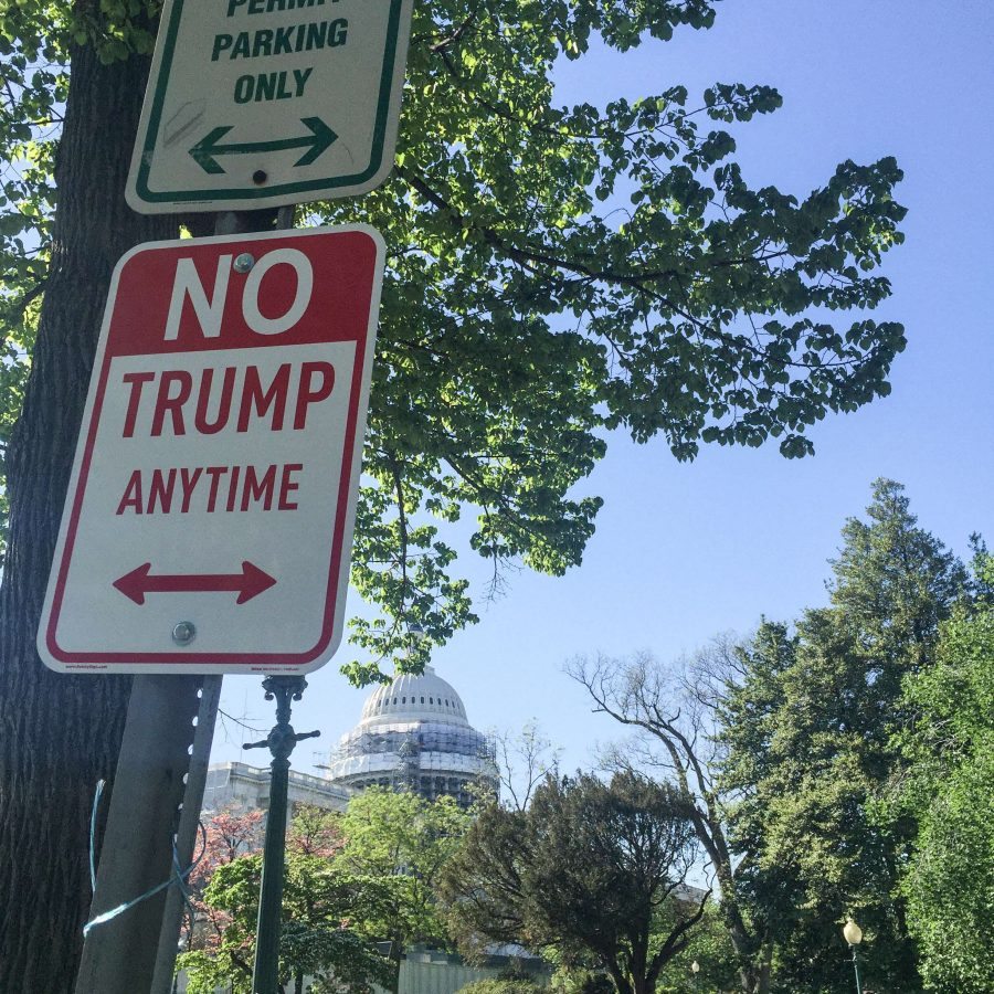 Señales de No Trump en Washington DC