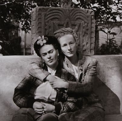 FRIDA KAHLO AND EMMY LOU PACKARD. Mexican Museum. FRIDA KAHLO