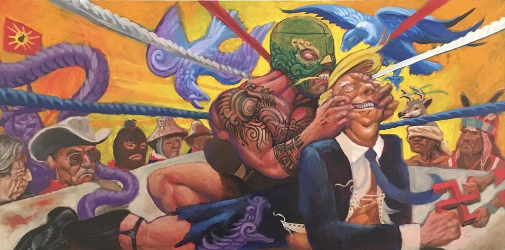 Trump Train. Antonio Mejia
