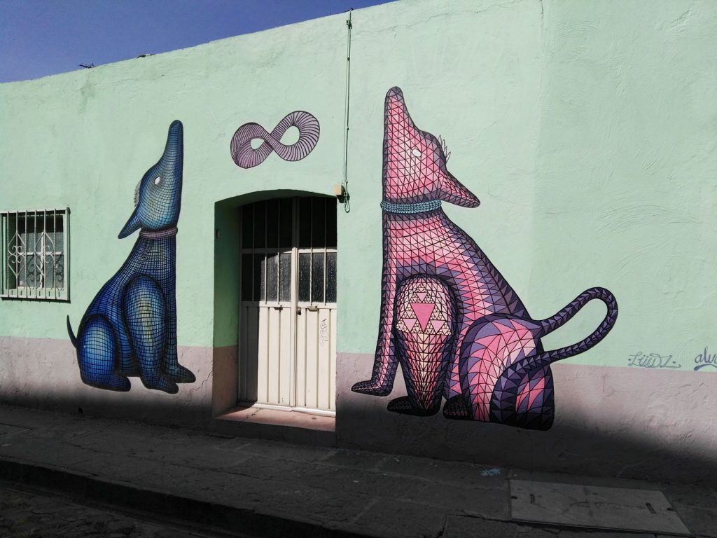 Los murales del Barrio de Xanenetla.