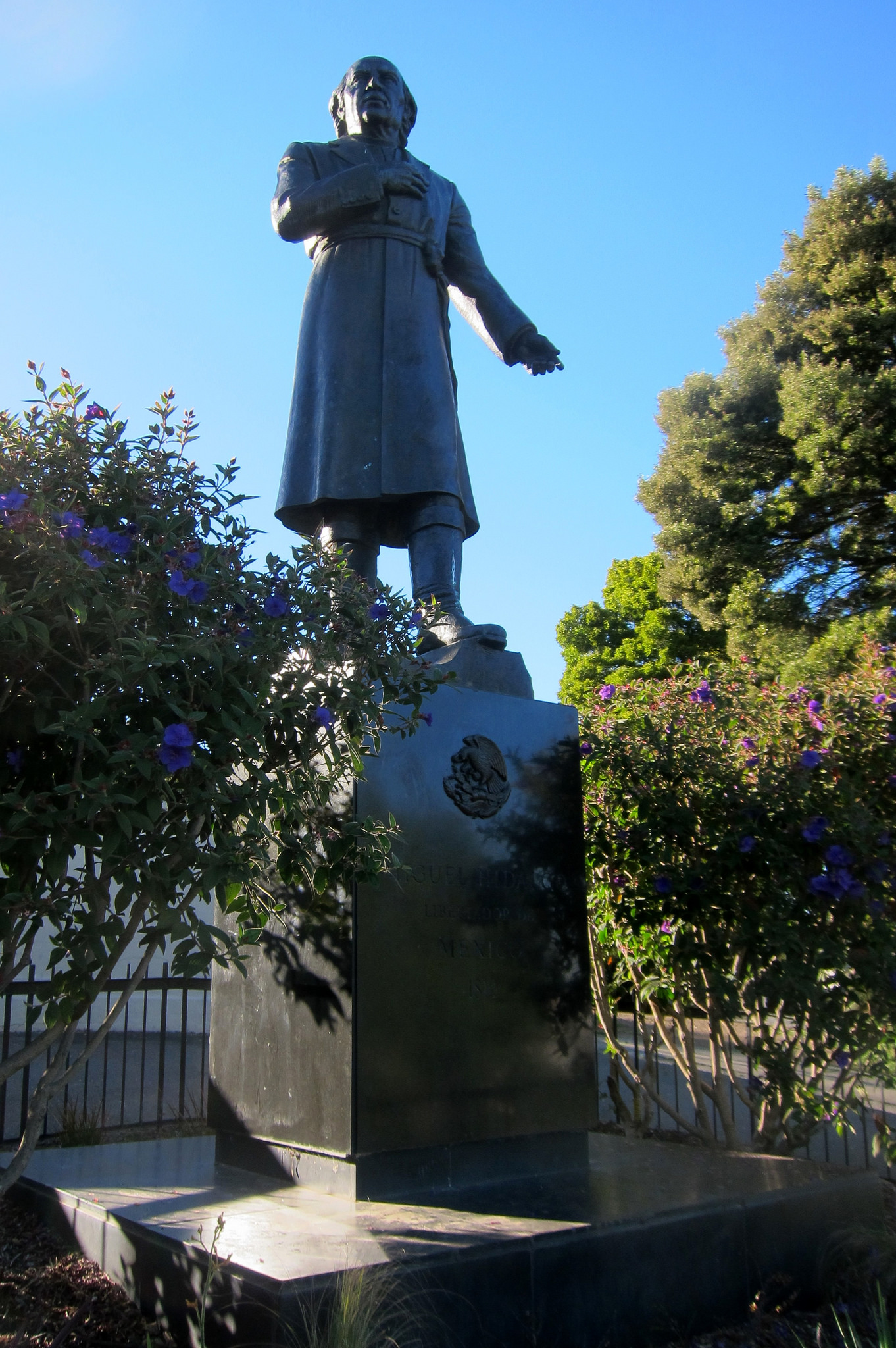 Estatua de Miguel Hidalgo en San Francisco