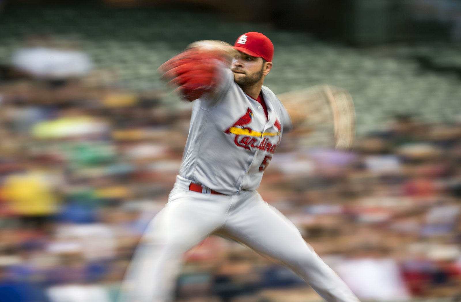 Jaime García, pitcher de los Bravos de Atlanta