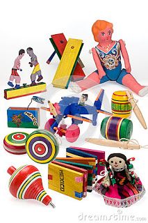 Juguetes tradicionales.