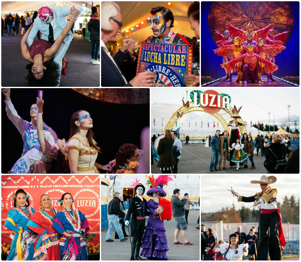 Luzia. Circo del Sol.