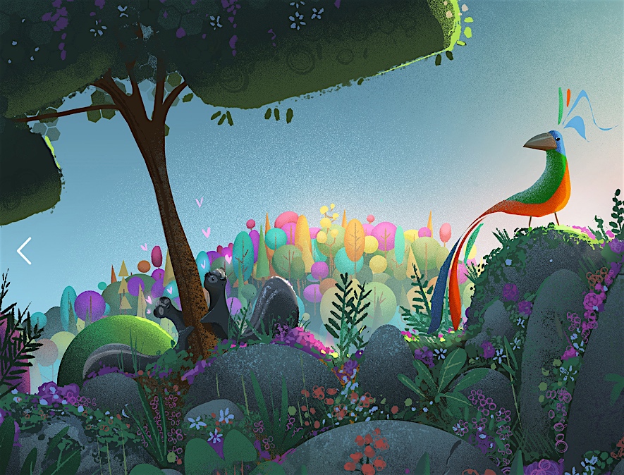 Serie de realidad virtual. Rainbow Crow.