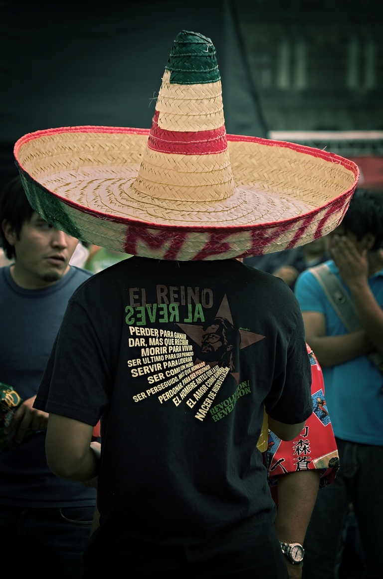 Sombrero mexicano.