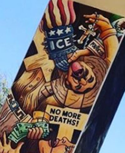 Mural en el Chicano Park de San Diego