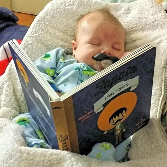 Los más pequeños también disfrutan de estos libros.
