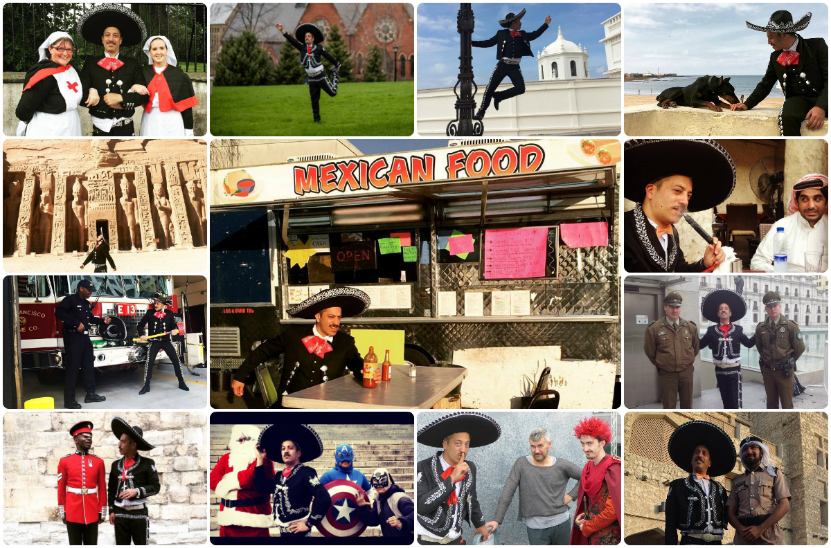 Postales de un mariachi viajero.