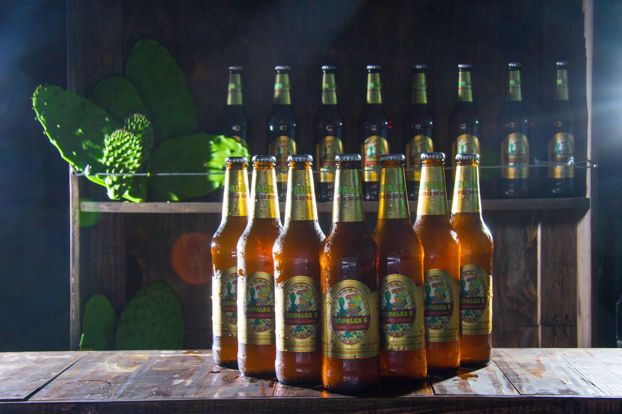 Cerveza de nopal.