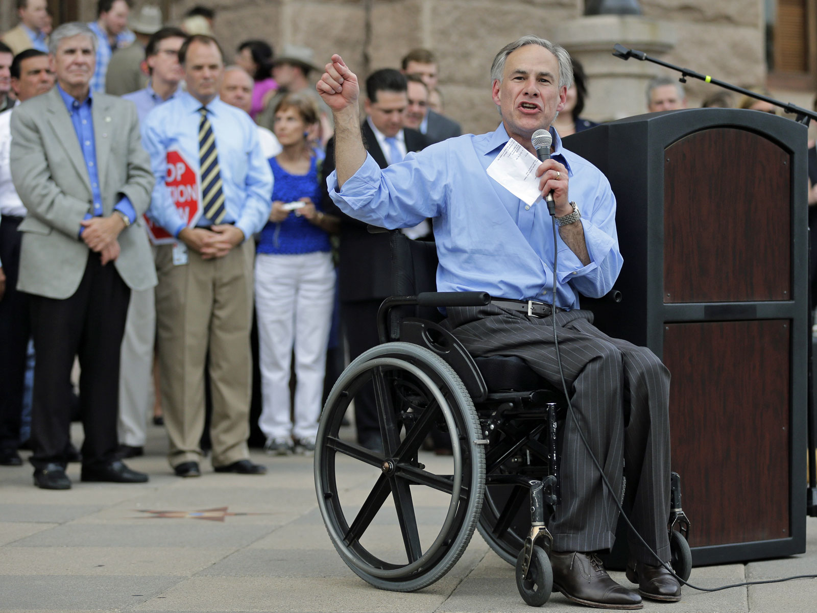 Greg Abbott, gobernador de Texas