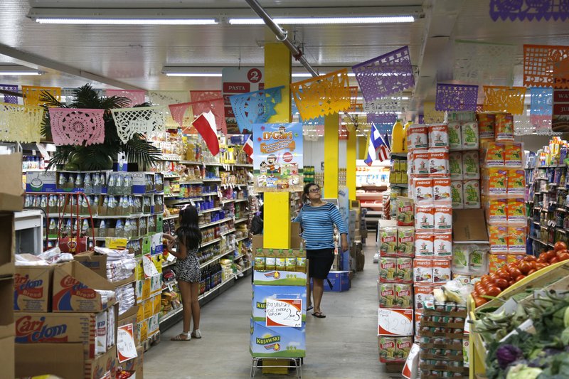 Mercado mexicano en Nueva Jersey.
