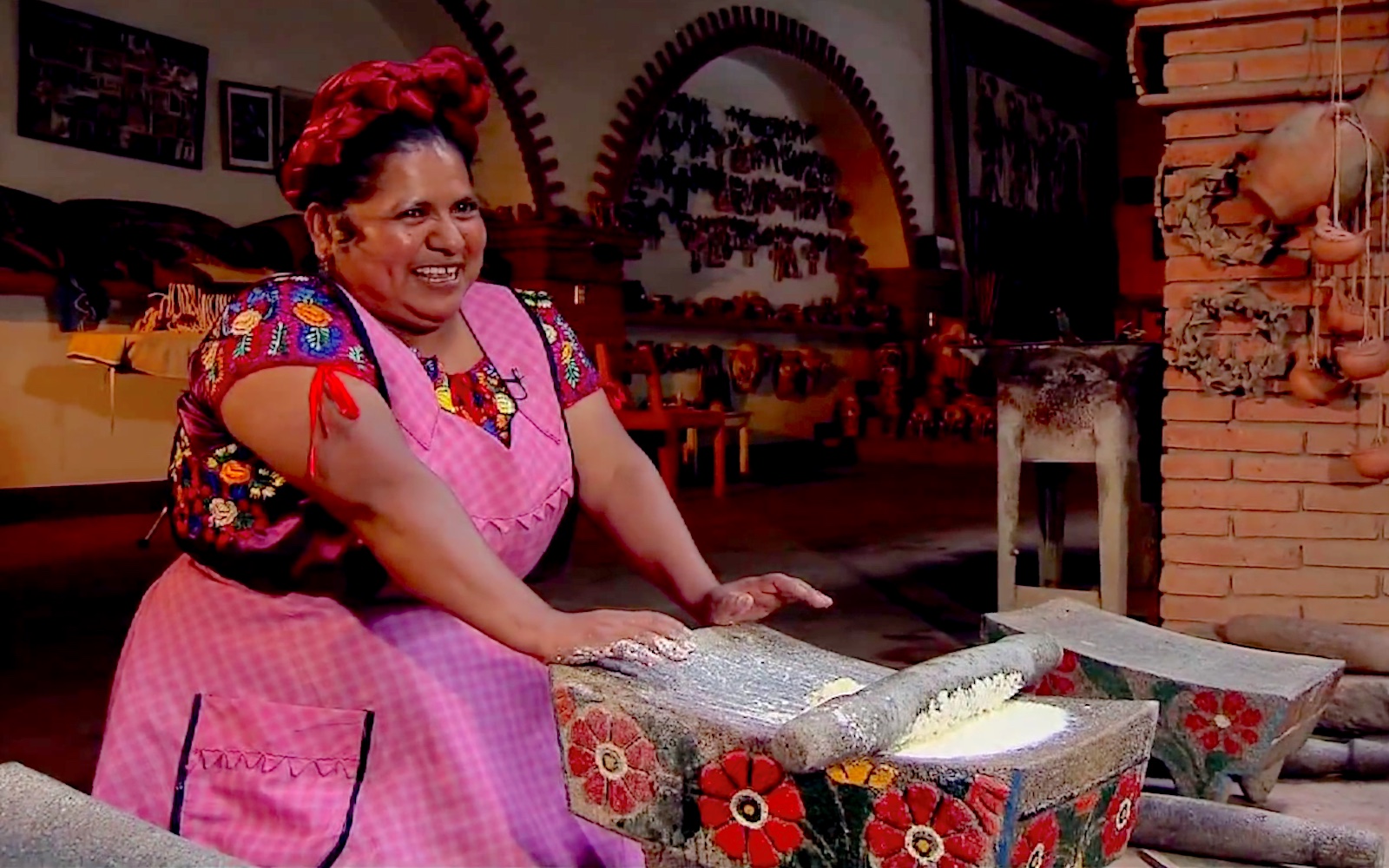 Abigail Mendoza es una cocinera con arte en las manos.