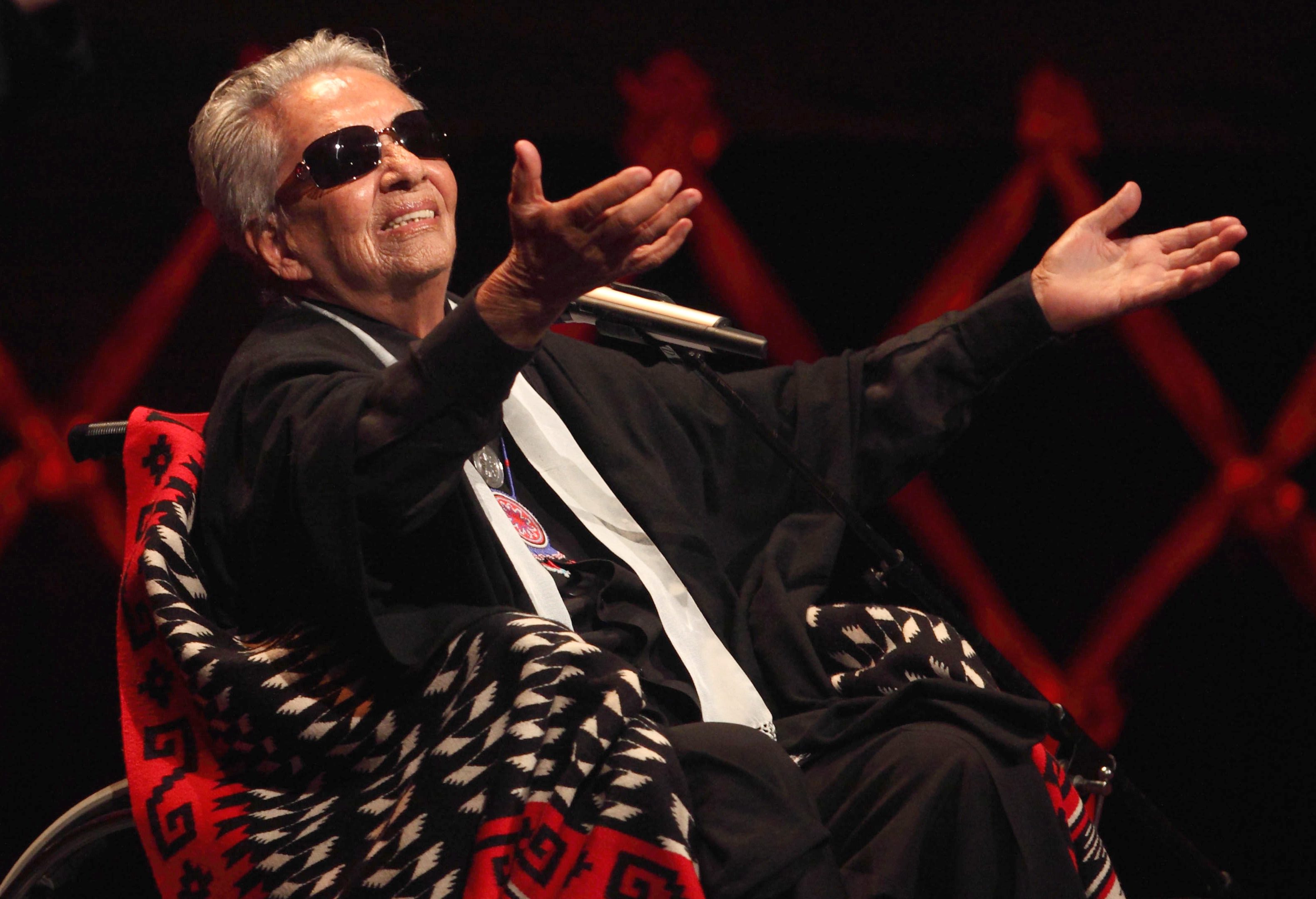 La cantante Chavela Vargas.