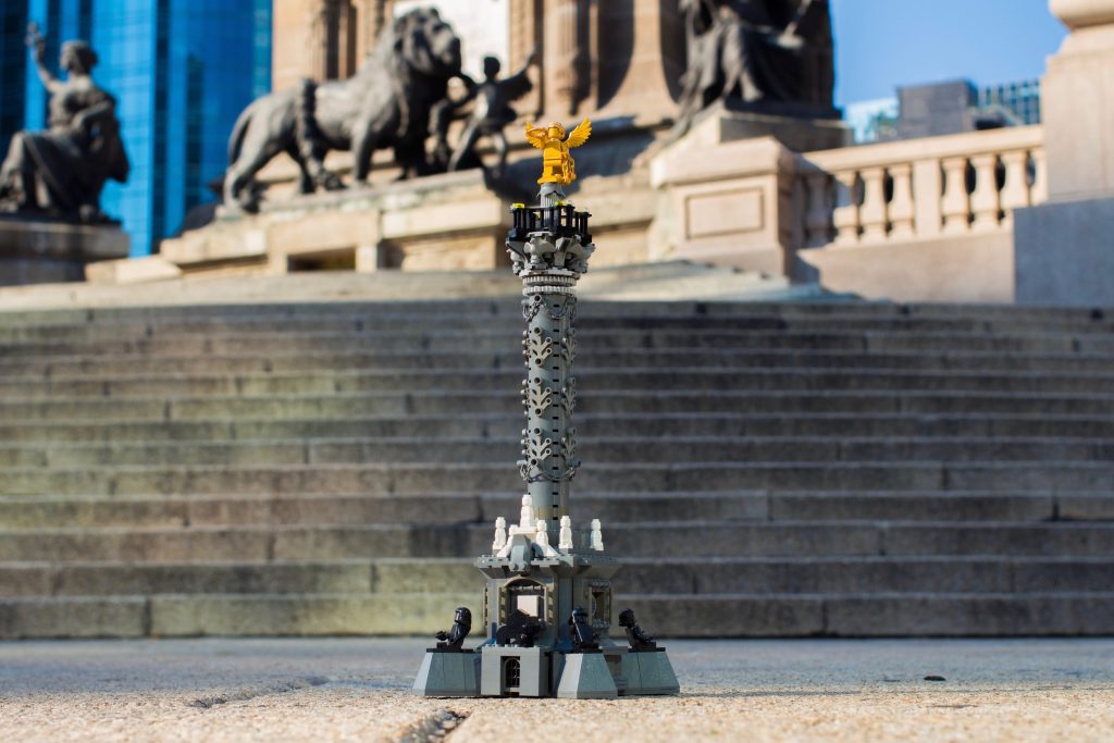 El Ángel de la Independencia en Lego El Ángel de la Independencia en Lego
