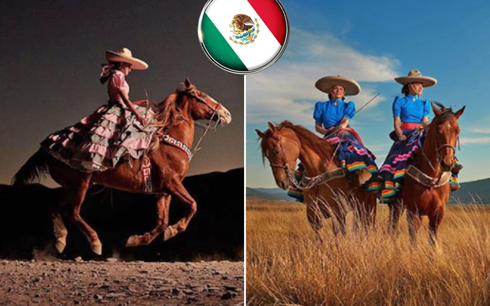 Joya Nunca viste la magia de los charros y las escaramuzas como en